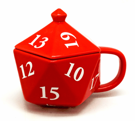 Ceramic Gaming Dice Mug